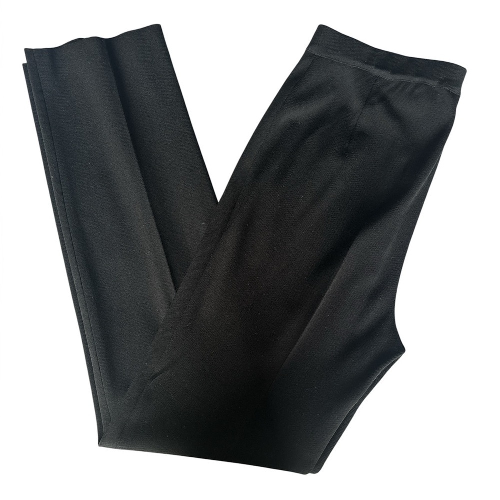 Ming Wang Knit Pull-on Elastic Waist Pants in Black Size Medium EUC